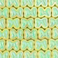 Acrylic iridescent bow loose beads for DIY handmade bracelets and necklaces crafting. - Green