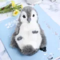 Exomoiomeno pinguinos plush montelo diakosmisi grafeiou xristougenniatiki diakosmisi - Ξαπλωμένη Στάση