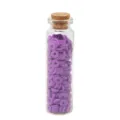 Perles en argile polymere violette en bouteille en verre pour bracelet DIY option - Violet foncé