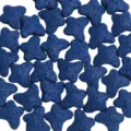 Blue butterfly lava stone beads for DIY handmade jewelry making accessories bracelets necklaces. - Sapphire Blue