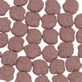 Pink shell-shaped lava stone loose beads for DIY jewelry making and aromatherapy diffusers. - Dusty Rose