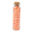 Perles en argile polymère dans bouteille en verre orange blanc perles heishi bracelet DIY bijoux - Orange