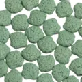 Groene schelp lavasteen kralen poreuze vulkanische rots afstandhouders voor DIY sieraden maken - Lichtgroen