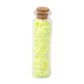 Perles en argile polymère en bouteille en verre bricolage bijoux colorés bracelet breloques - Jaune vif