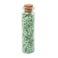 Perles en argile polymère verte en bouteille en verre style bohème bracelet DIY pièces - Tacheté Vert
