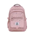 Zaino rosa con pois e fiocco per donne, nuovo e grazioso zainetto scolastico per studentesse. - Borsa Singola / Rosa