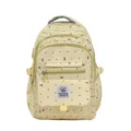 Zaino da donna giallo con pois e fiocchi, borsa scolastica carina per studentesse. - Borsa Singola / Giallo