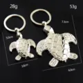 Metall schluesselanhänger süsse meereskreatur schildkröte auto anhänger geschenk set neu - Kleiner Stil (X-098)