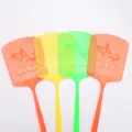 Paletta acchiappamosche in plastica resistente con manico lungo e foro, set colorato. - Colori Misti