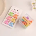 Colorful mini hair claw clips set for kids cute baby hair accessories little hair pins - Sycee / Ingot / Card Packaging / Bright Color