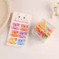 Colorful mini hair claws for kids cute plastic hair accessories small hair clips set - Bow Tie / Card Packaging / Bright Color
