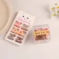 Colorful mini hair claws set for cute kids and toddlers, perfect daily hair accessories. - Sycee / Ingot / Card Packaging / Brown