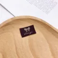 Χειροποίητη υφαντή ετικέτα DIY για αξεσουάρ μαλλιών και διακόσμηση ρούχων χονδρική - Στυλ Φιόγκος / 1 Κομμάτι (1.5x2.5cm) / Καφέ