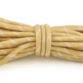 5mm colorful braided polyester rope for diy handmade paracord bag charm accessories - Beige