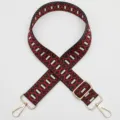 Geweven vervangende tassenriem verstelbaar jacquard schouder crossbody riem accessoire - Stijl 1069