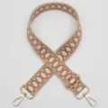 Verstelbare jacquard schouderriem vervangende tasriem voor damestas accessoire mooi - Stijl 1083