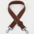 Correa de bolsa marron ancha y ajustable de repuesto para bolso de hombro elegante - No 297 Gancho Tono Fusil