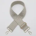 Replacement bag strap 5cm adjustable wide shoulder strap cross body strap light grey - Light Gray (No. 892)