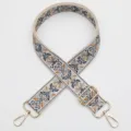 Adjustable 3.8cm colorful ethnic jacquard replacement shoulder strap for crossbody bags - No.974