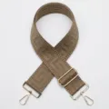 5cm wide woven bag strap adjustable replacement shoulder crossbody bag strap accessory - Khaki (No. 893)