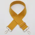 Courroie de sac de rechange en coton jaune de 5cm, bandoulière réglable confortable. - 874 (Jaune)