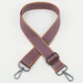 Correa de bolso ajustable morada contrastada, bandiola de repuesto para bolso. - Estilo 301 Gancho de Pavón