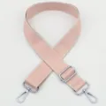 Correa de repuesto rosa ajustable para bolsos, elegante bandolera para bolsos nuevos. - Estilo 304 Gancho Plateado