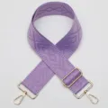 Sangle de sac large réglable violette bandoulière tissée de rechange pour sac à main 5cm - Style N° 910