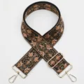 Ethnic jacquard wide replacement bag strap 5cm adjustable shoulder strap for crossbody bags - No. 956