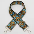 Ethnic jacquard wide shoulder strap, 5cm thick replacement crossbody bag strap accessory. - No. 958