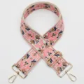 Thick embroidered ethnic style 5cm wide replacement bag strap for crossbody shoulder bags. - No. 960