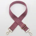 Adjustable wide replacement shoulder strap for crossbody bags with chic labyrinth pattern. - No. 777 (777)