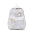 Sac à dos estétique blanc pour écolières, style mignon avec pendentifs en peluche. - Sans pendentif / Blanc