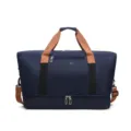 Bolso de viaje gran capacidad bolsa deportiva impermeable fin de semana con compartimento - Azul marino