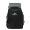 Large capacity travel backpack in black and grey, wear resistant sports and outdoor daypack. - Black