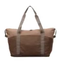 Variante de sac de voyage marron a carreaux, grande capacite pour sport et bagage week-end. - Kaki