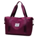 Grande borsa da viaggio impermeabile e capiente per palestra, sport e viaggi di lavoro. - Viola uva