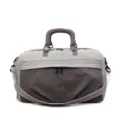 Sac de voyage multifonctionnel gris, grand sac de sport pour femmes, vue de face. - Gris