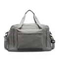 Graue große Reisetasche, vielseitige Fitness-Yoga-Tasche mit Schultergurt und Reißverschlusstasche. - Grau