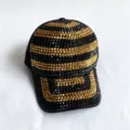 Black and gold rhinestone baseball cap for women, sparkling crystal bling sun hat casual. - Adult, Hat Circumference 58cm Adjustable / Black (Gold and Black Rhinestones)