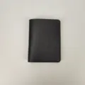 Portafoglio corto in pelle nera da donna, pratico porta carte minimalista e compatto. - 018 Nero