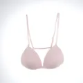 Roze BH met voorsluiting dun bandje driehoek cup push up comfortabel ondergoed voor dames - S / Tops / Roze