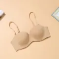 Soutien-gorge bandeau sans bretelles beige sans coutures variante option taille standard - Chair
