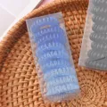 Transparent box spiral hair ties set, blue and black telephone cord hair ropes for women. - Blue (9 Pcs)