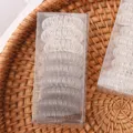 Clear telephone cord hair ties gradient hair bands seamless hair accessories for women - Light Color (9 Pcs)