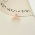 Mini translucent pink hair claw clip for half-up hairstyles and sweet bangs styling. - Small Jelly Hair Claw (Pink)