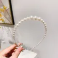 Serre-tête de perles élégant pour femmes, accessoire de cheveux doux mode pour le quotidien. - 5# Serre-tête en perles