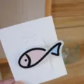 Mignon pince à cheveux poisson de dessin animé pour femmes, épingle rose et bleue mignonne - 5# Tête Rose Queue Bleue