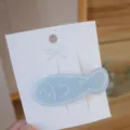Mignon dessin animé petit poisson pince à cheveux résine scintillante pour belles filles. - 2# Poisson Bleu