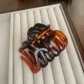 Tortoise shell hair claw clip for women, stylish hair accessory for daily styling. - Giant Claw Clip / 9.5cm / Tortoise Red